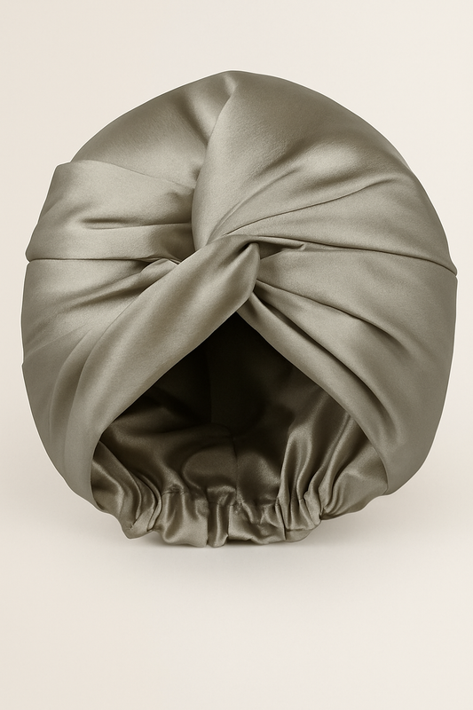Silk Turban Bonnet